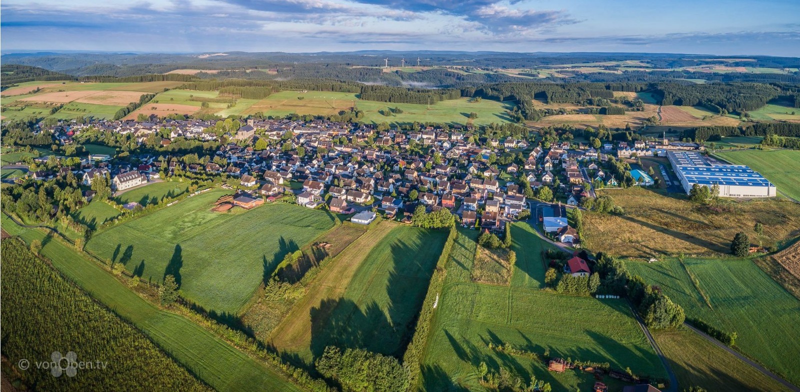 Teuschnitz dans la région du Rennsteig